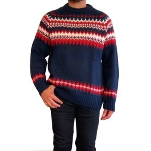 J. Crew Mens Fair isle Sweater